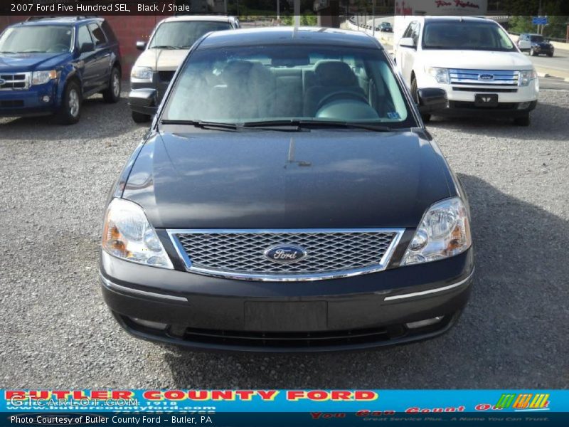 Black / Shale 2007 Ford Five Hundred SEL