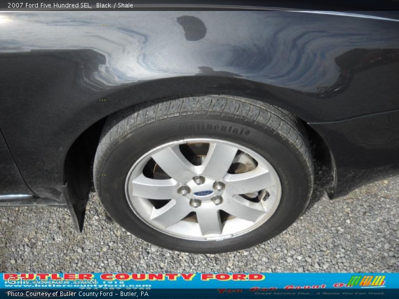 Black / Shale 2007 Ford Five Hundred SEL