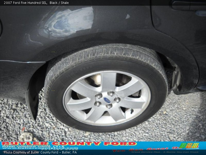 Black / Shale 2007 Ford Five Hundred SEL