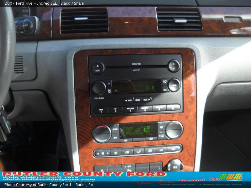 Black / Shale 2007 Ford Five Hundred SEL