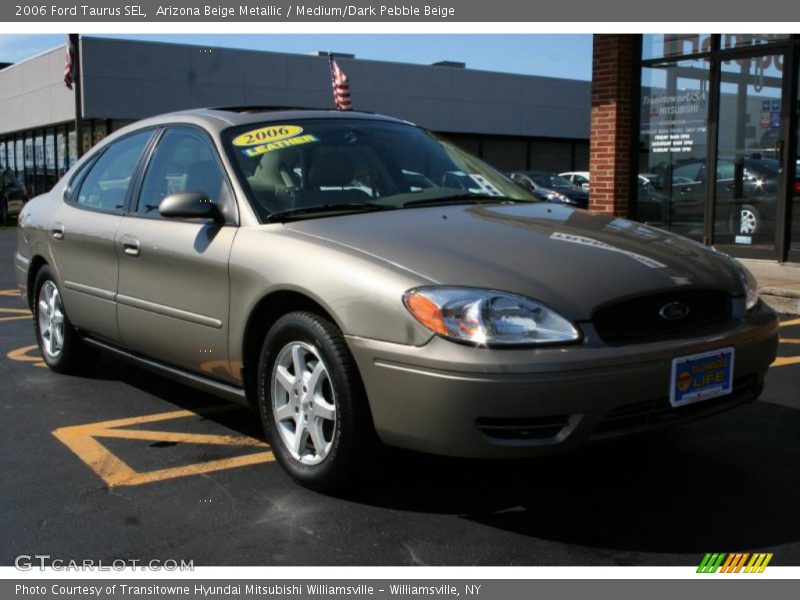 Arizona Beige Metallic / Medium/Dark Pebble Beige 2006 Ford Taurus SEL