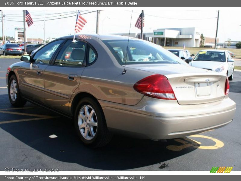 Arizona Beige Metallic / Medium/Dark Pebble Beige 2006 Ford Taurus SEL