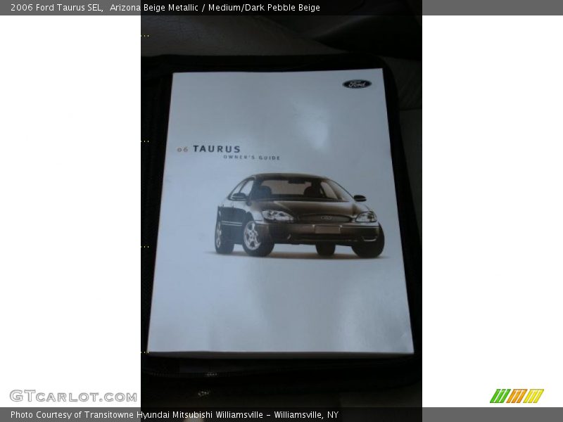 Arizona Beige Metallic / Medium/Dark Pebble Beige 2006 Ford Taurus SEL