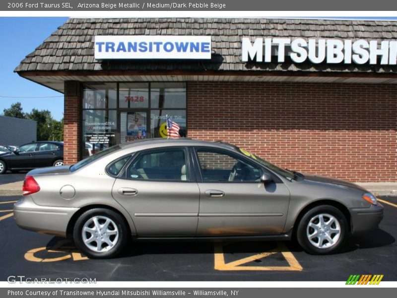 Arizona Beige Metallic / Medium/Dark Pebble Beige 2006 Ford Taurus SEL