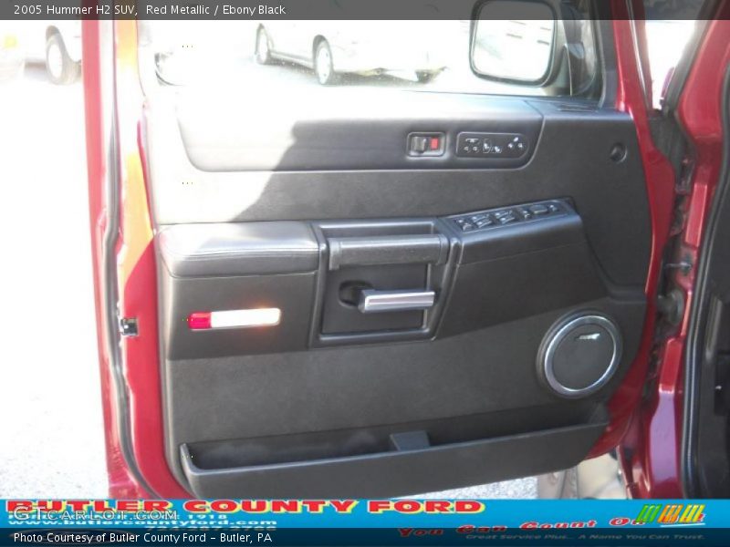 Red Metallic / Ebony Black 2005 Hummer H2 SUV
