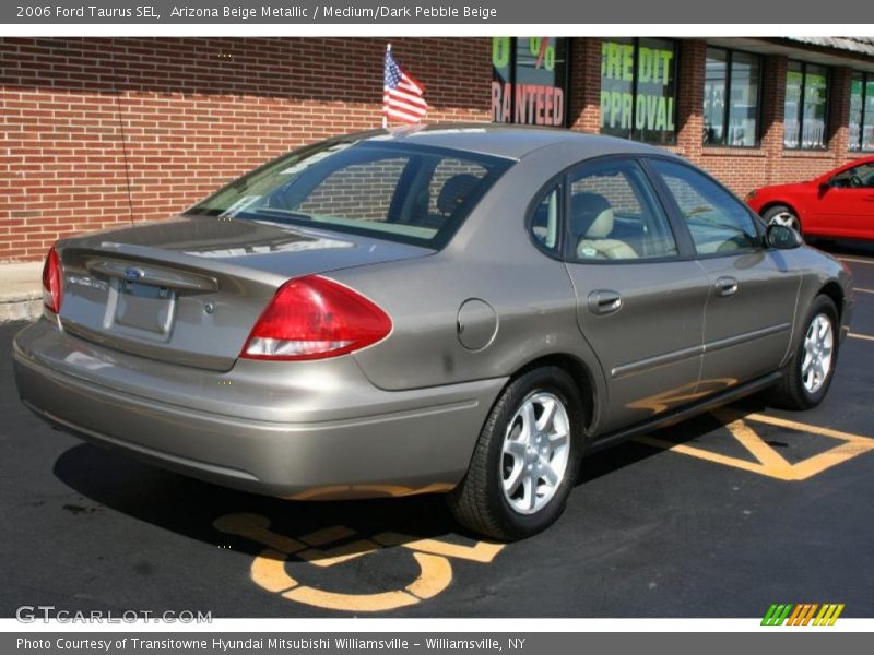 Arizona Beige Metallic / Medium/Dark Pebble Beige 2006 Ford Taurus SEL