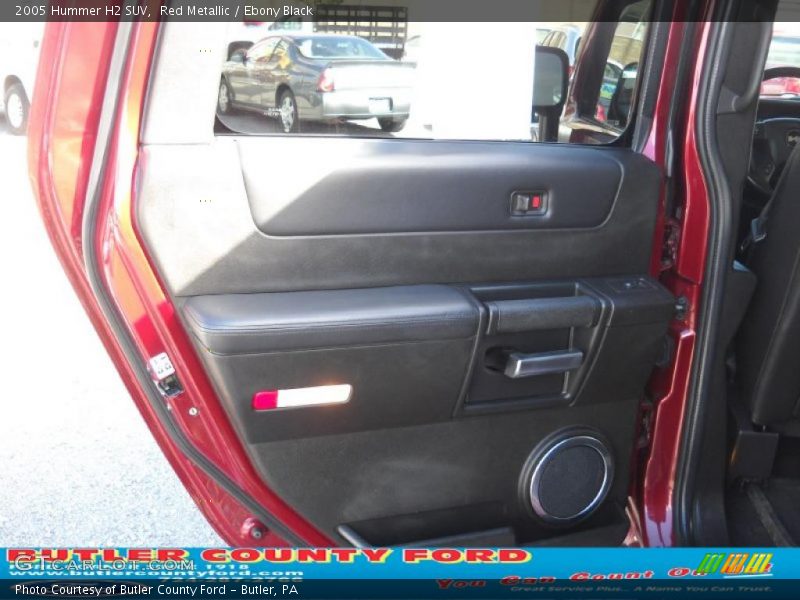 Red Metallic / Ebony Black 2005 Hummer H2 SUV