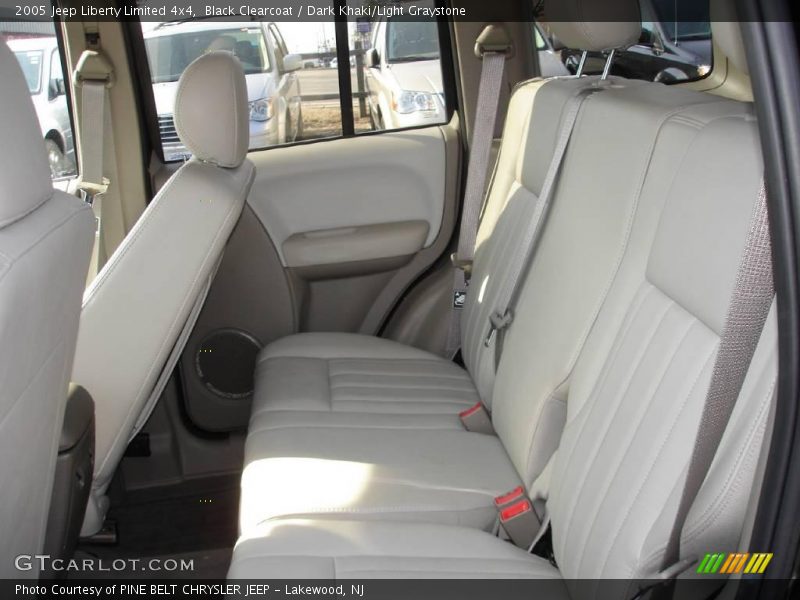 Black Clearcoat / Dark Khaki/Light Graystone 2005 Jeep Liberty Limited 4x4