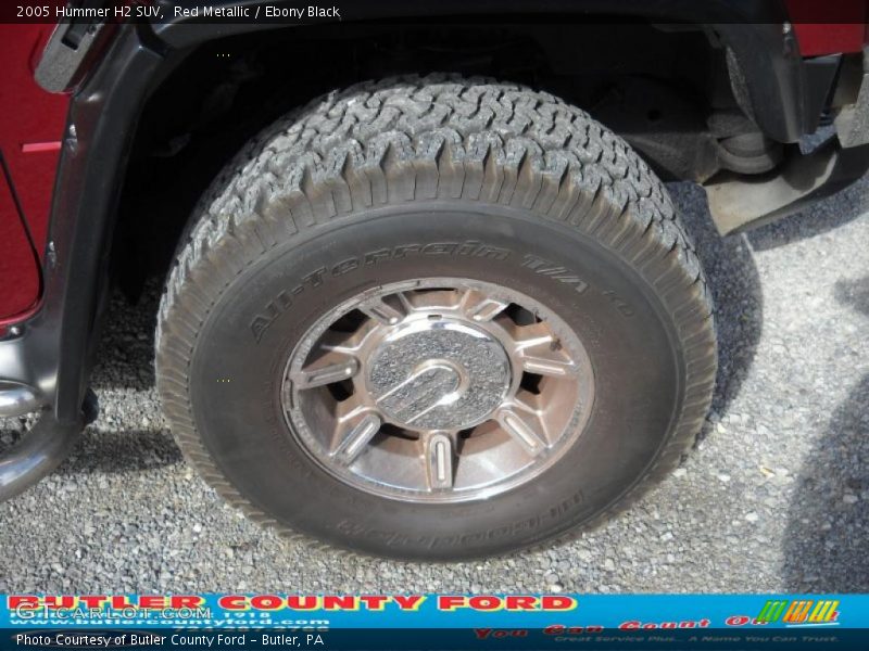 Red Metallic / Ebony Black 2005 Hummer H2 SUV