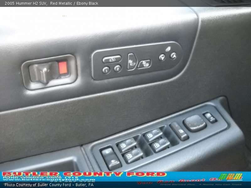 Red Metallic / Ebony Black 2005 Hummer H2 SUV