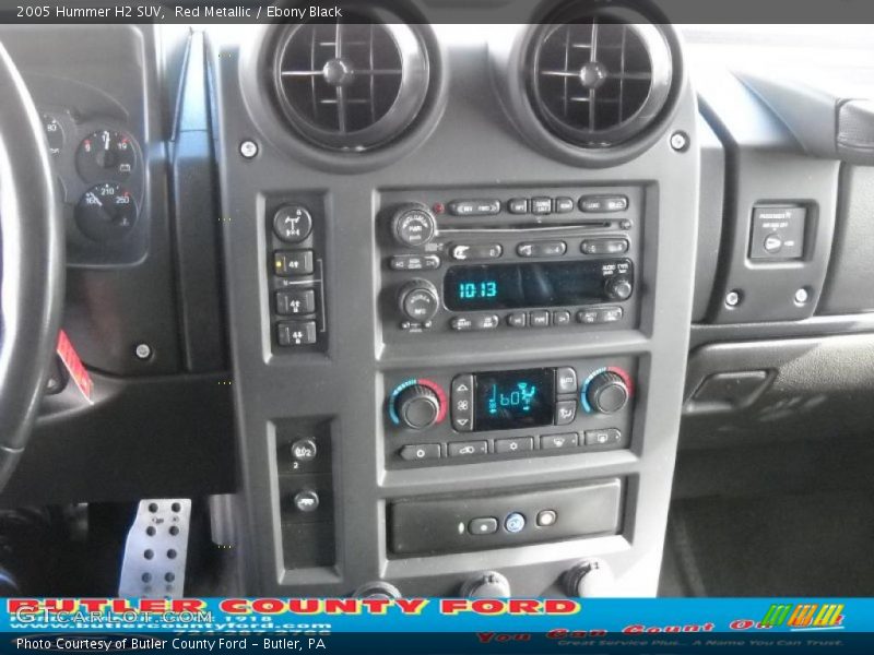Red Metallic / Ebony Black 2005 Hummer H2 SUV
