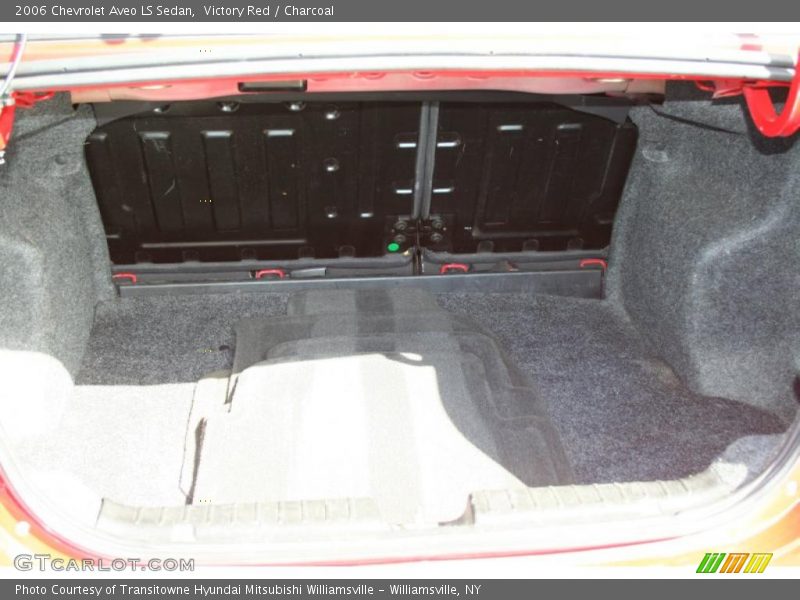 Victory Red / Charcoal 2006 Chevrolet Aveo LS Sedan