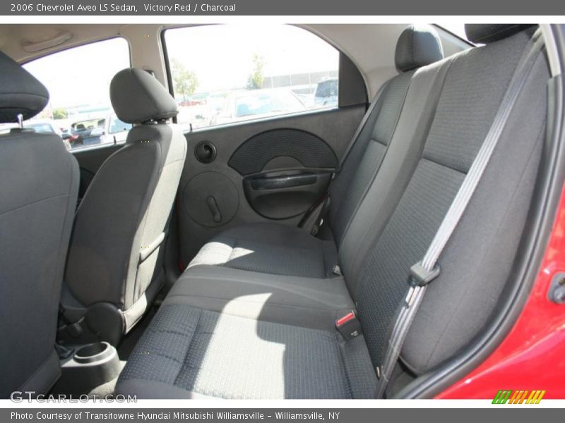 Victory Red / Charcoal 2006 Chevrolet Aveo LS Sedan