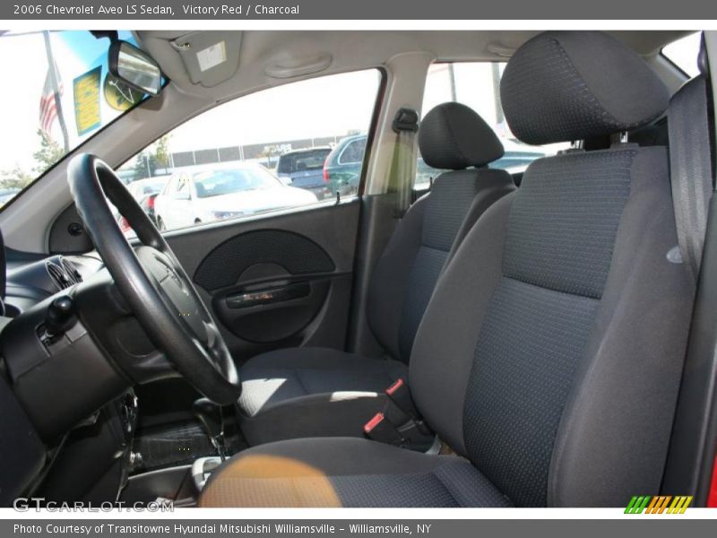 Victory Red / Charcoal 2006 Chevrolet Aveo LS Sedan