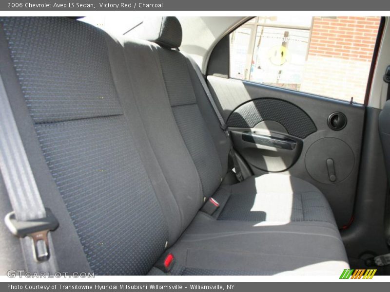 Victory Red / Charcoal 2006 Chevrolet Aveo LS Sedan