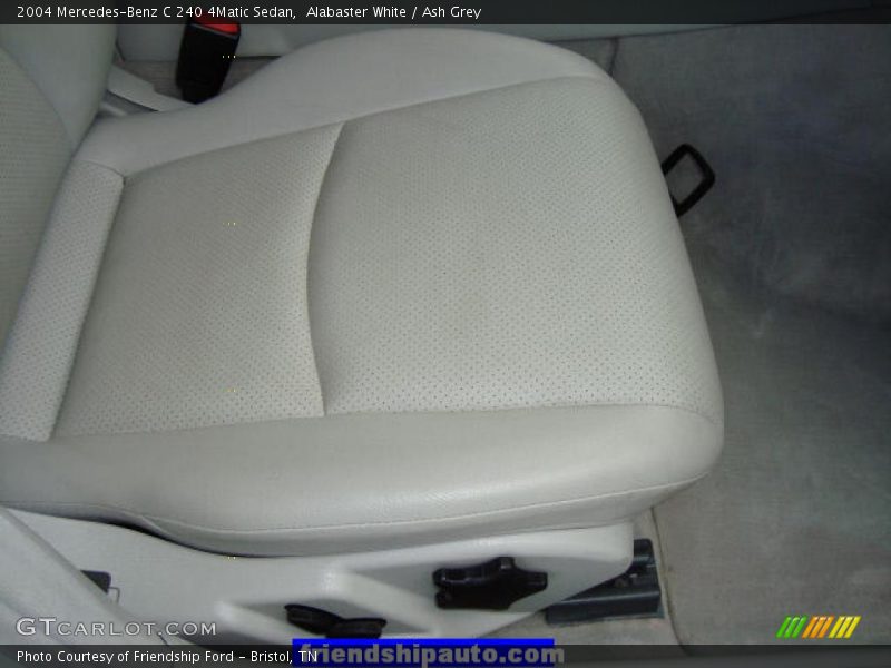 Alabaster White / Ash Grey 2004 Mercedes-Benz C 240 4Matic Sedan