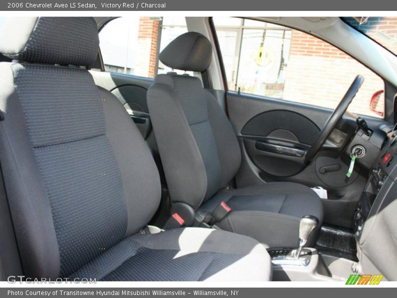 Victory Red / Charcoal 2006 Chevrolet Aveo LS Sedan