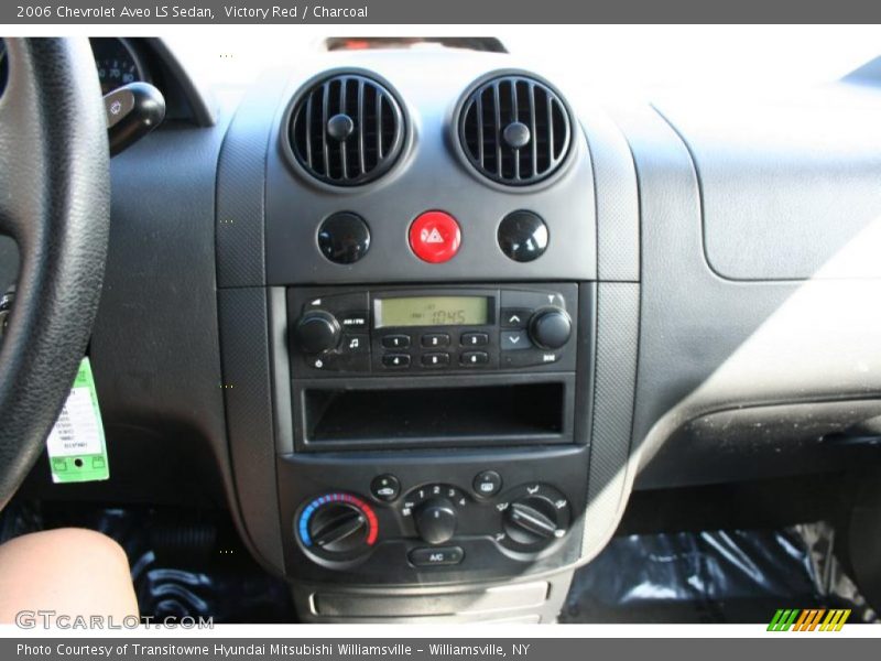 Victory Red / Charcoal 2006 Chevrolet Aveo LS Sedan