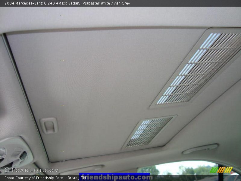 Alabaster White / Ash Grey 2004 Mercedes-Benz C 240 4Matic Sedan