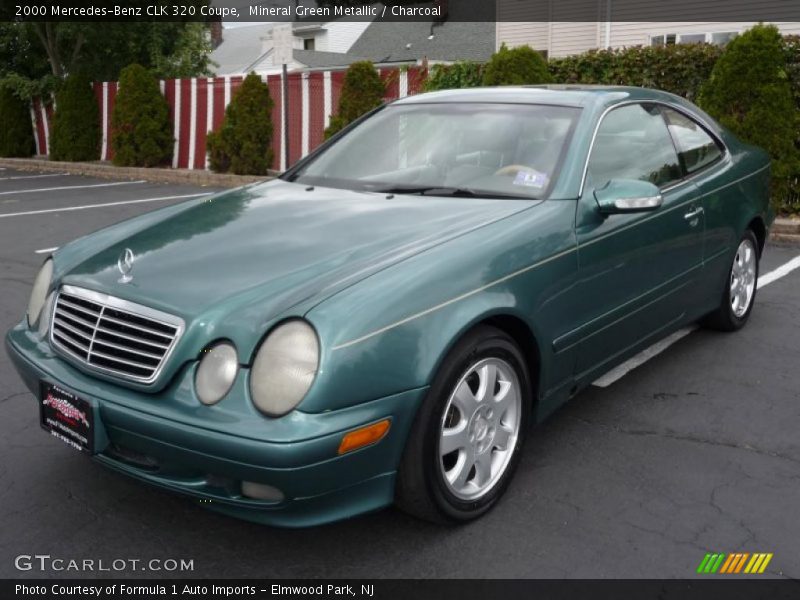 Mineral Green Metallic / Charcoal 2000 Mercedes-Benz CLK 320 Coupe