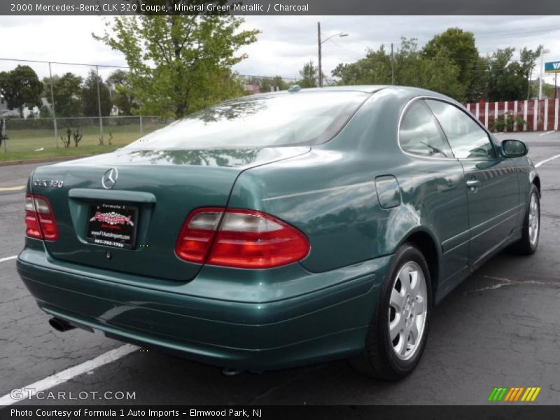 Mineral Green Metallic / Charcoal 2000 Mercedes-Benz CLK 320 Coupe