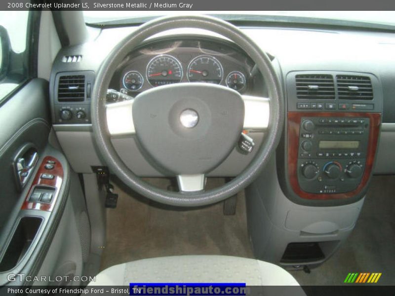 Silverstone Metallic / Medium Gray 2008 Chevrolet Uplander LS