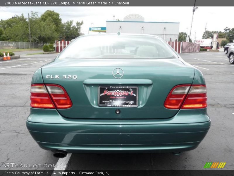 Mineral Green Metallic / Charcoal 2000 Mercedes-Benz CLK 320 Coupe