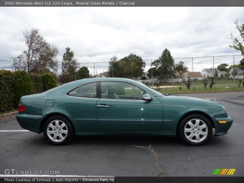 Mineral Green Metallic / Charcoal 2000 Mercedes-Benz CLK 320 Coupe