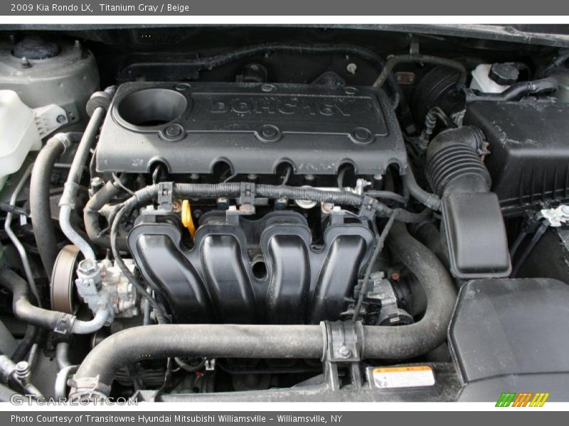 Titanium Gray / Beige 2009 Kia Rondo LX