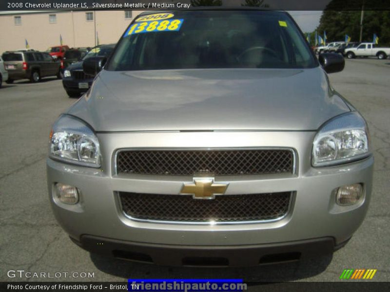 Silverstone Metallic / Medium Gray 2008 Chevrolet Uplander LS