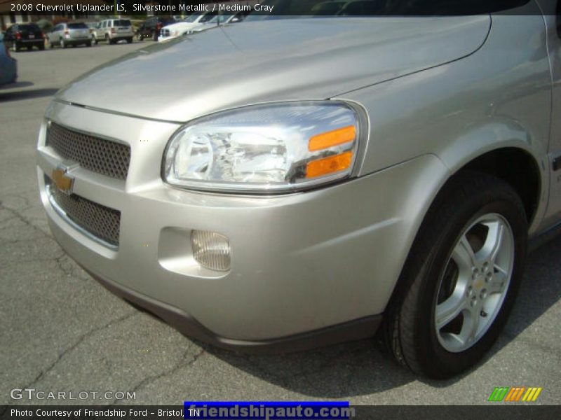 Silverstone Metallic / Medium Gray 2008 Chevrolet Uplander LS