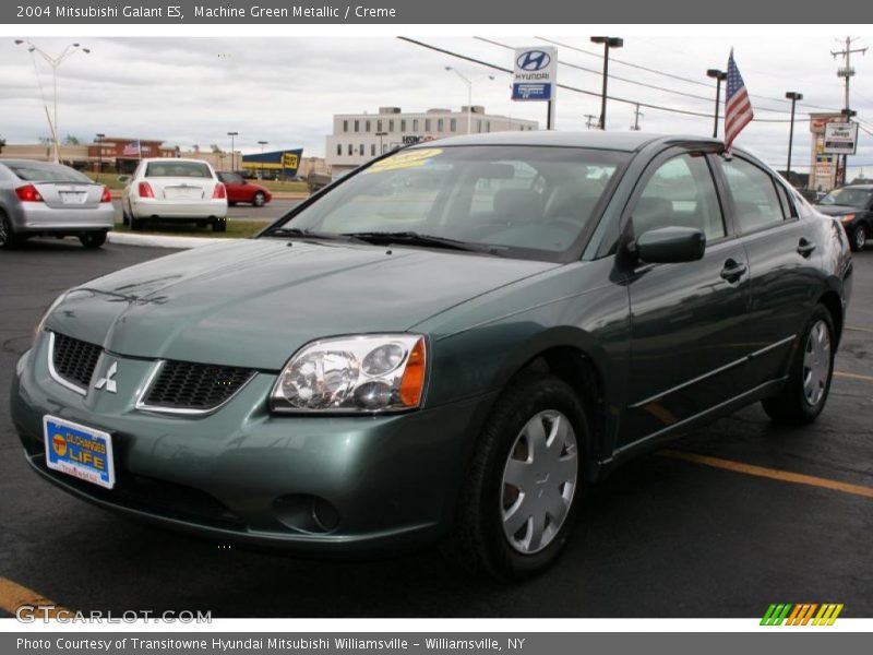 Machine Green Metallic / Creme 2004 Mitsubishi Galant ES