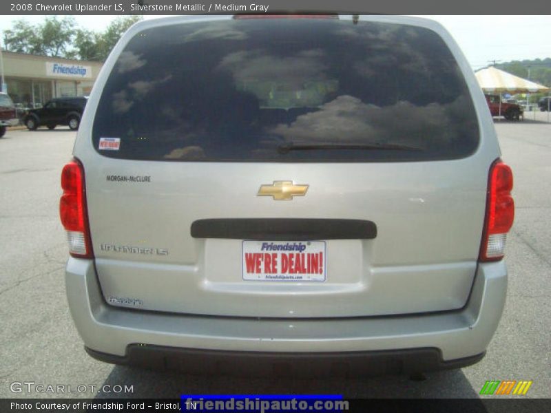 Silverstone Metallic / Medium Gray 2008 Chevrolet Uplander LS