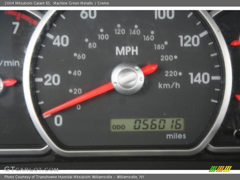 Machine Green Metallic / Creme 2004 Mitsubishi Galant ES