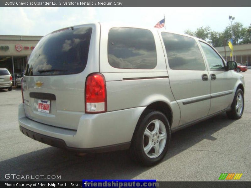 Silverstone Metallic / Medium Gray 2008 Chevrolet Uplander LS
