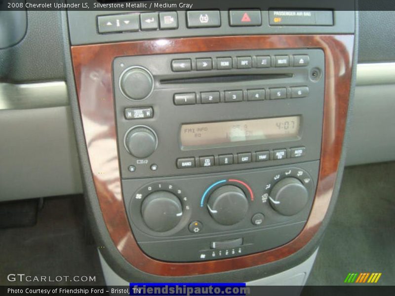 Silverstone Metallic / Medium Gray 2008 Chevrolet Uplander LS