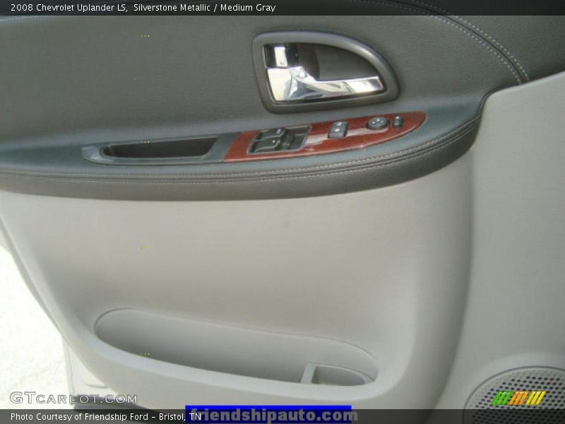 Silverstone Metallic / Medium Gray 2008 Chevrolet Uplander LS