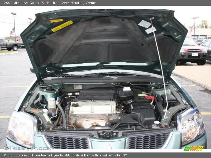 Machine Green Metallic / Creme 2004 Mitsubishi Galant ES