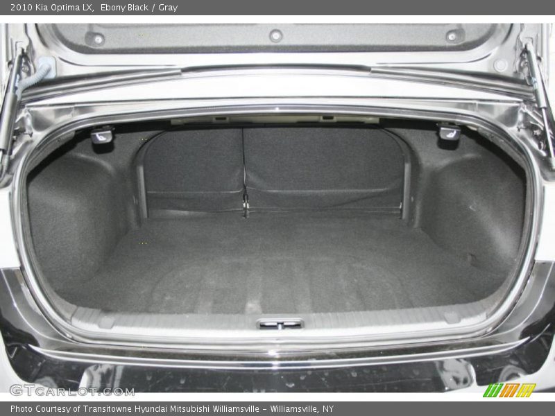 Ebony Black / Gray 2010 Kia Optima LX