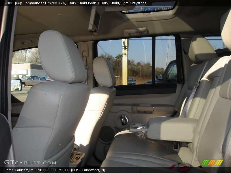 Dark Khaki Pearl / Dark Khaki/Light Graystone 2006 Jeep Commander Limited 4x4