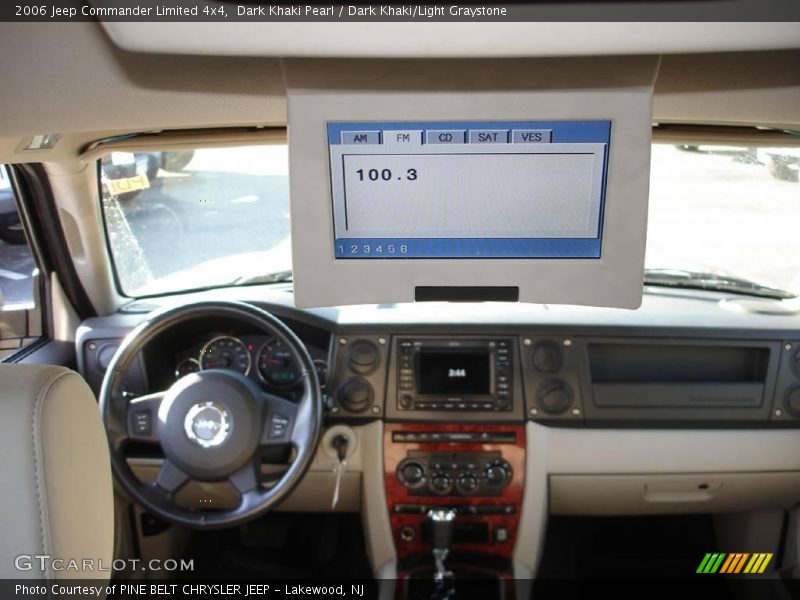 Dark Khaki Pearl / Dark Khaki/Light Graystone 2006 Jeep Commander Limited 4x4