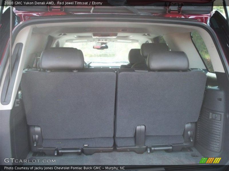 Red Jewel Tintcoat / Ebony 2008 GMC Yukon Denali AWD