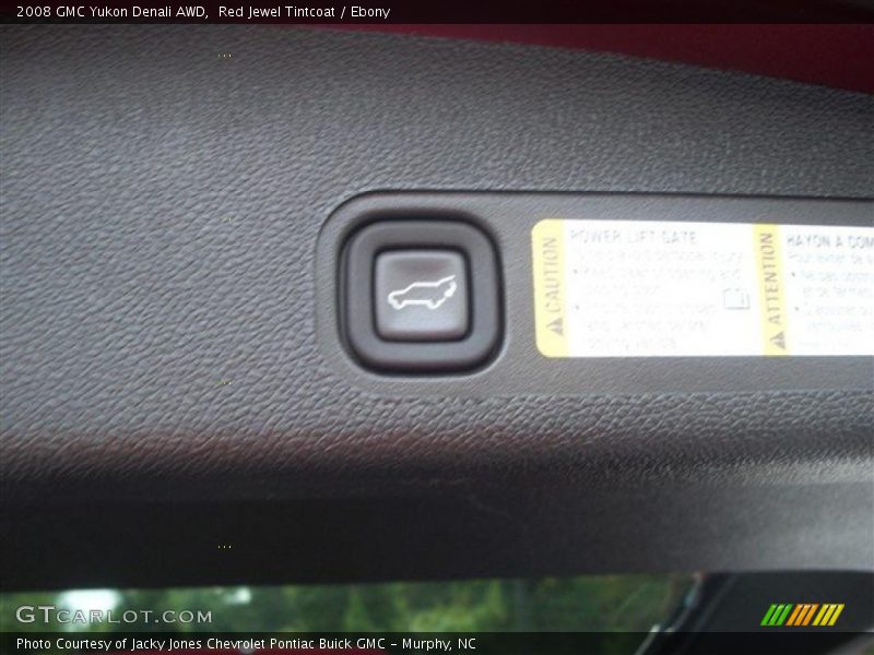 Red Jewel Tintcoat / Ebony 2008 GMC Yukon Denali AWD