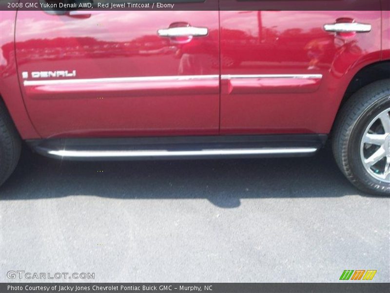 Red Jewel Tintcoat / Ebony 2008 GMC Yukon Denali AWD