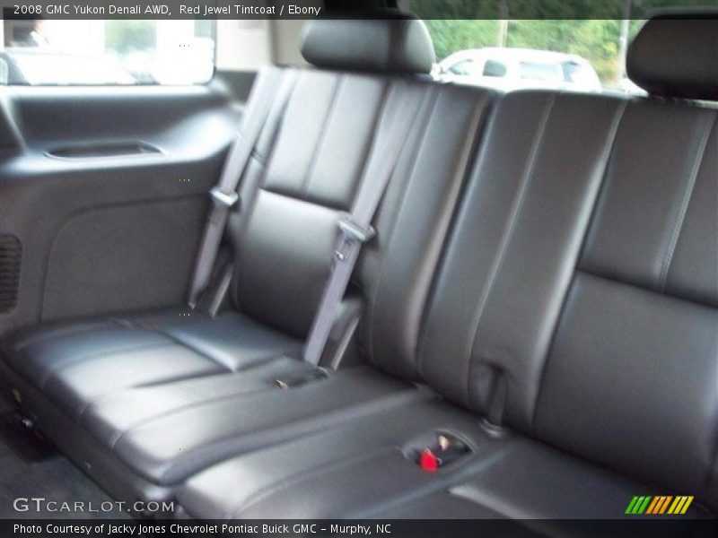 Red Jewel Tintcoat / Ebony 2008 GMC Yukon Denali AWD