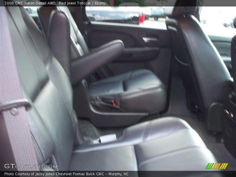 Red Jewel Tintcoat / Ebony 2008 GMC Yukon Denali AWD