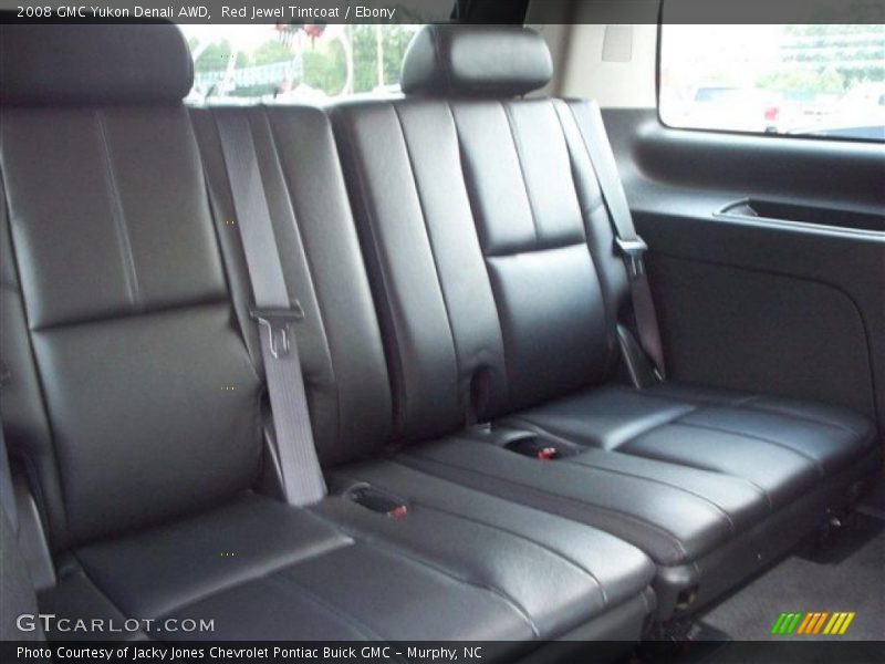 Red Jewel Tintcoat / Ebony 2008 GMC Yukon Denali AWD