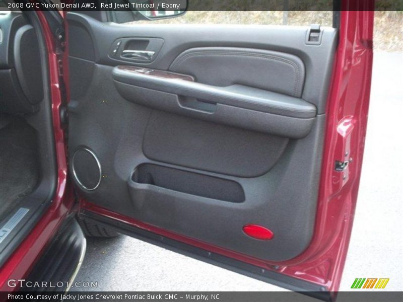 Red Jewel Tintcoat / Ebony 2008 GMC Yukon Denali AWD