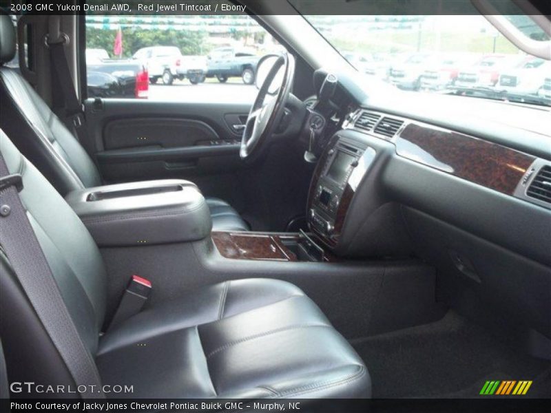 Red Jewel Tintcoat / Ebony 2008 GMC Yukon Denali AWD