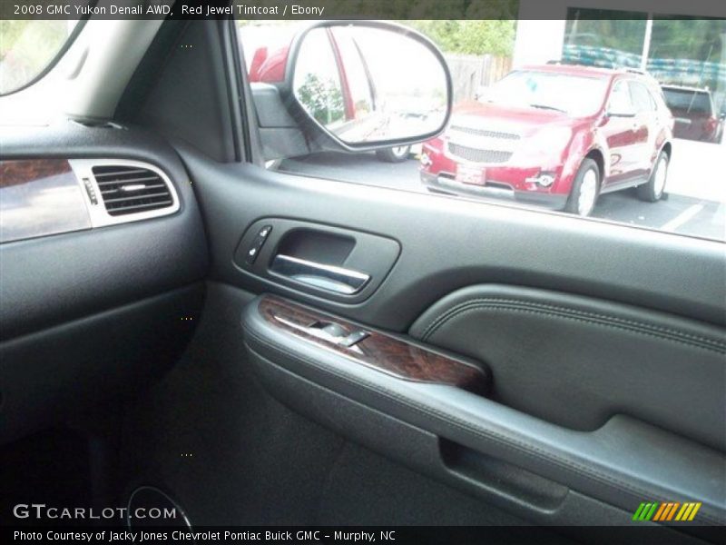 Red Jewel Tintcoat / Ebony 2008 GMC Yukon Denali AWD